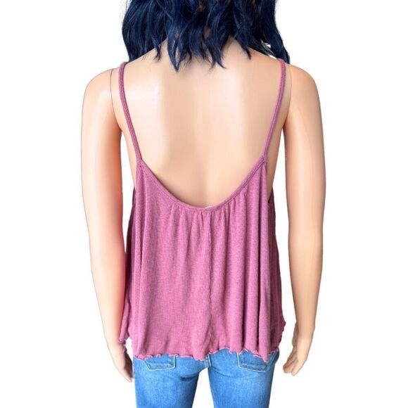 NEW Anthropologie Maronie Keyhole Ribbed Tank Top Size Medium - Picture 5 of 6